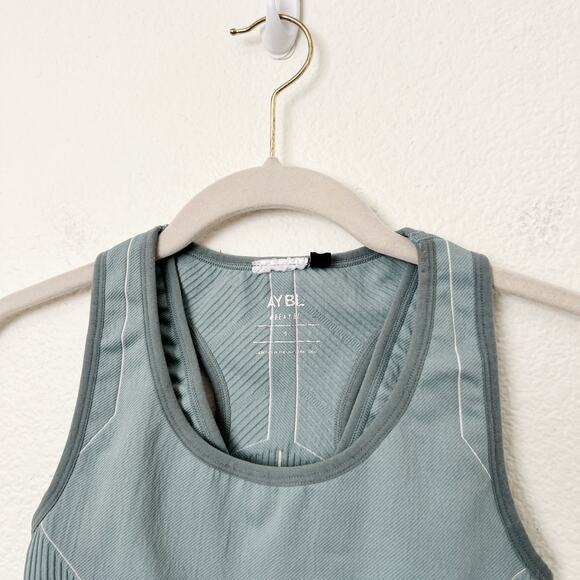 [AYBL] Teal Seamless Reflex Sports Bra & Legging Matching Set Size Small S - Picture 14 of 16
